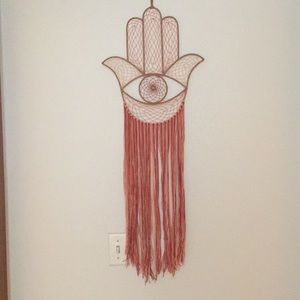 Hanging Hamsa Dream Catcher